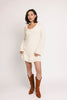 bobby sweater dress // cream *zoco exclusive*
