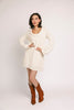 bobby sweater dress // cream *zoco exclusive*