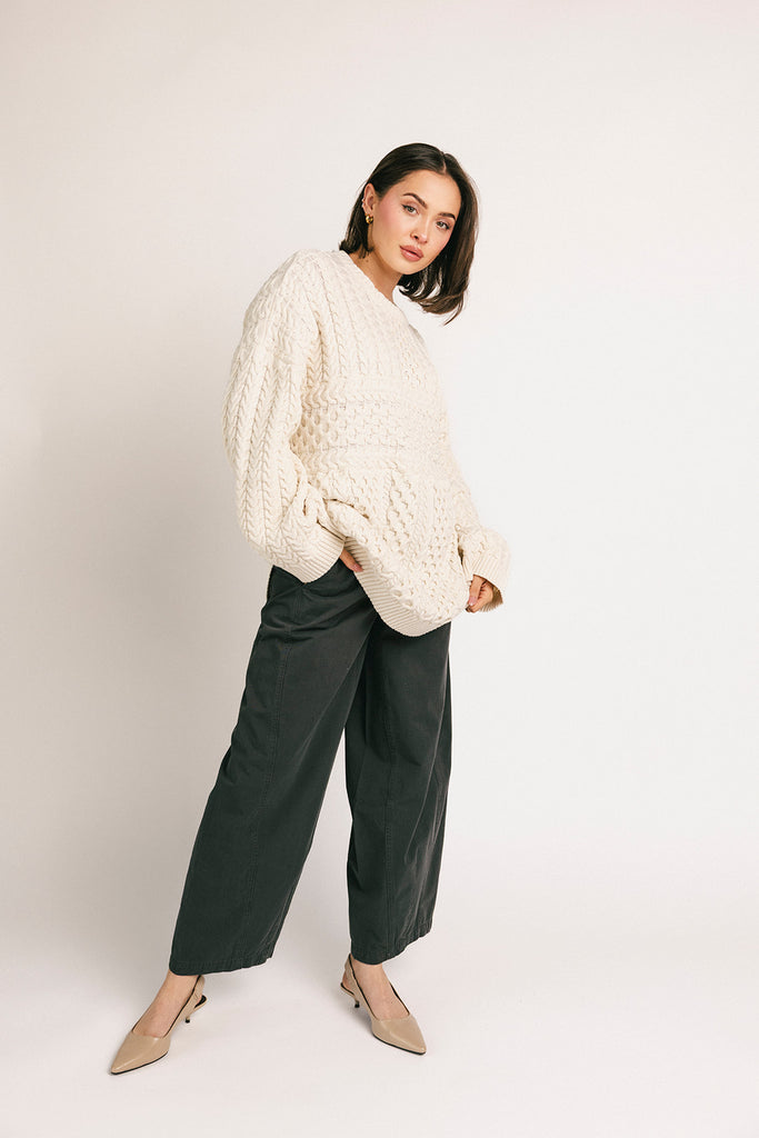 kate sweater // cream *zoco exclusive*