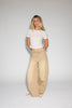 low rise wide leg denim with a folded waistband + distressed details. the perfect y2k-inspired bottoms for date nights + casual wear. 
