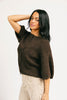 sabrina knit cardigan // chocolate *zoco exclusive*