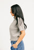elsey zipper top