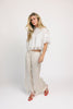sahara fringe pants // champagne *zoco exclusive*