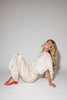 sahara fringe pants // champagne *zoco exclusive*