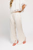 sahara fringe pants // champagne *zoco exclusive*