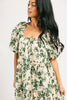 daymaker dress // green floral *zoco exclusive*