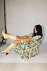 daymaker dress // green floral *zoco exclusive*