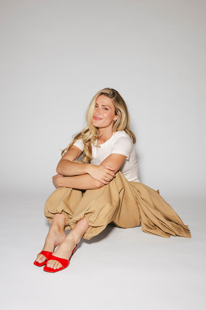 banks balloon pants // sand *zoco exclusive*