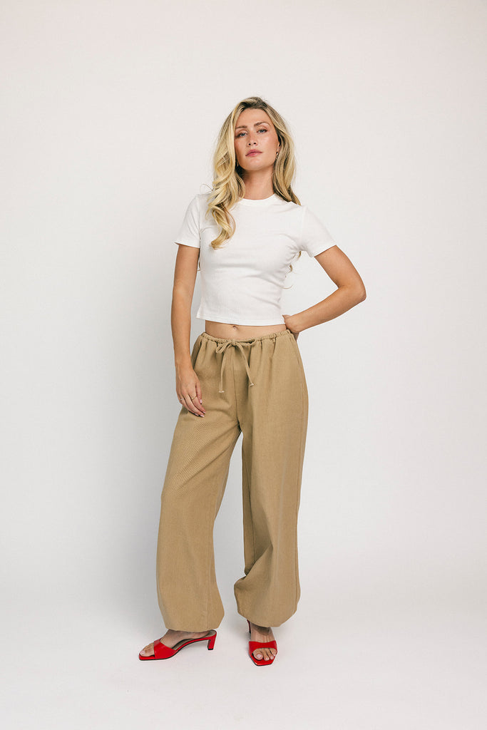banks balloon pants // sand *zoco exclusive*
