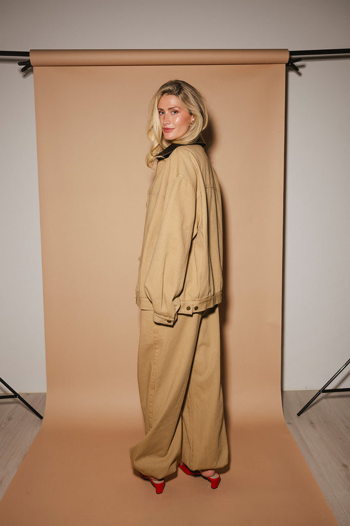 georgie jacket // sand *zoco exclusive*