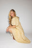 good luck puff sleeve dress // lemon sugar *zoco exclusive*