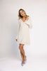 bobby sweater dress // cream *zoco exclusive*
