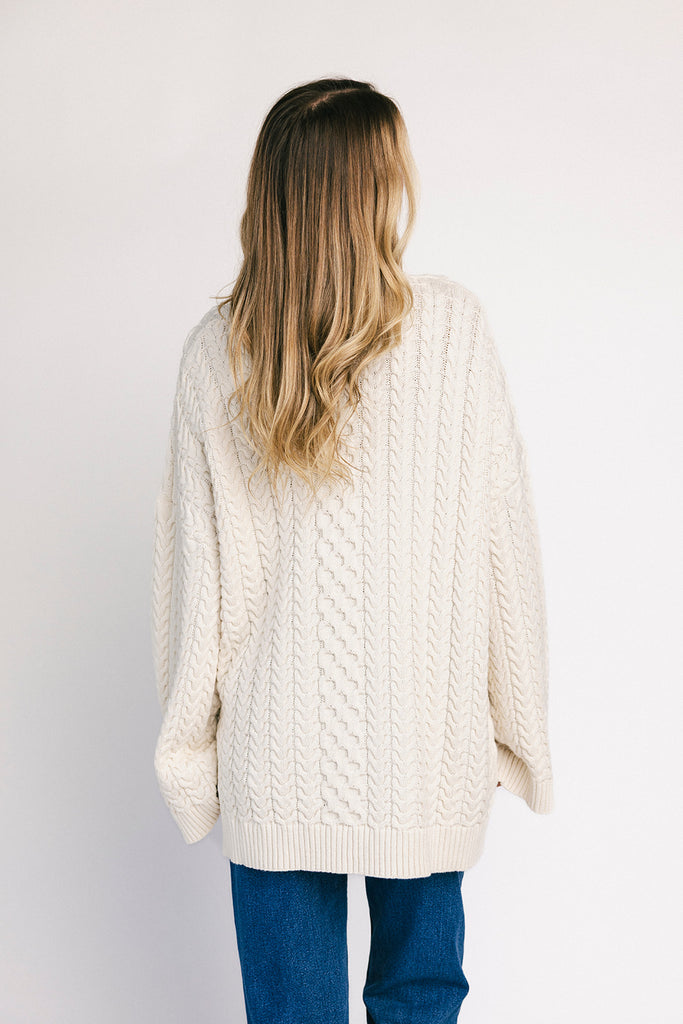 kate sweater // cream *zoco exclusive*