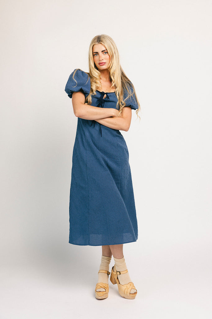 charlie puff sleeve dress