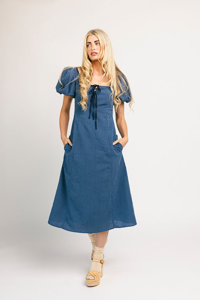 charlie puff sleeve dress