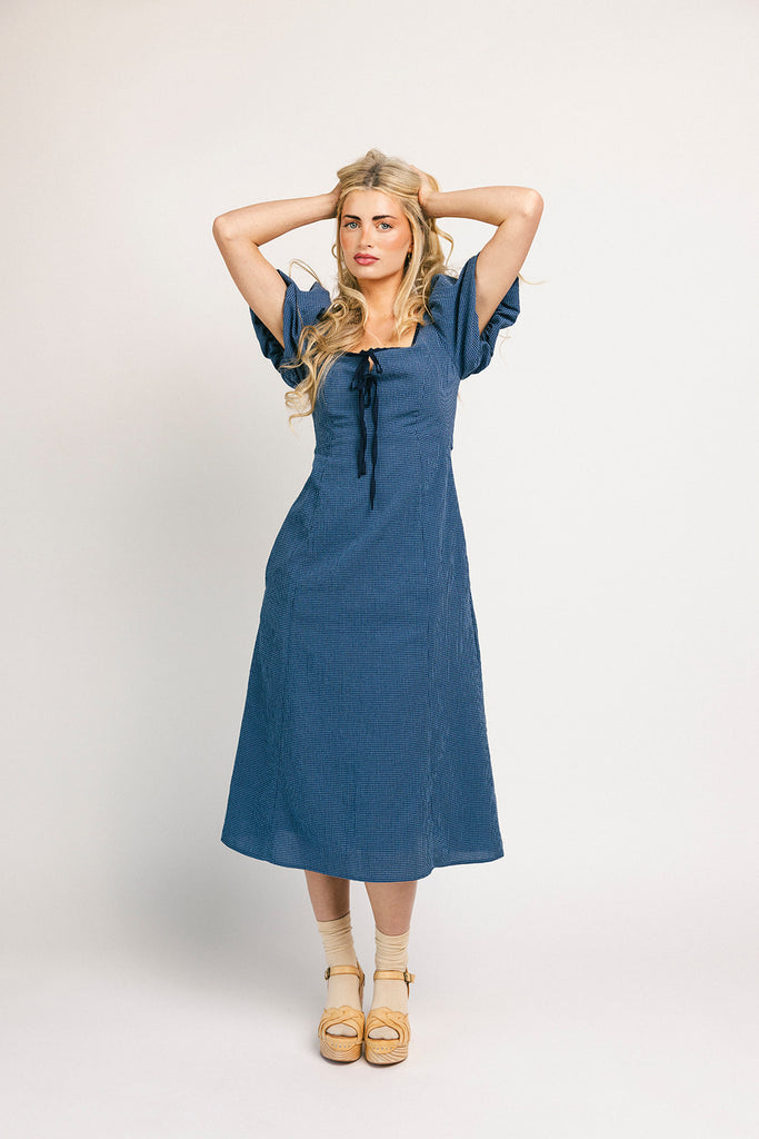charlie puff sleeve dress