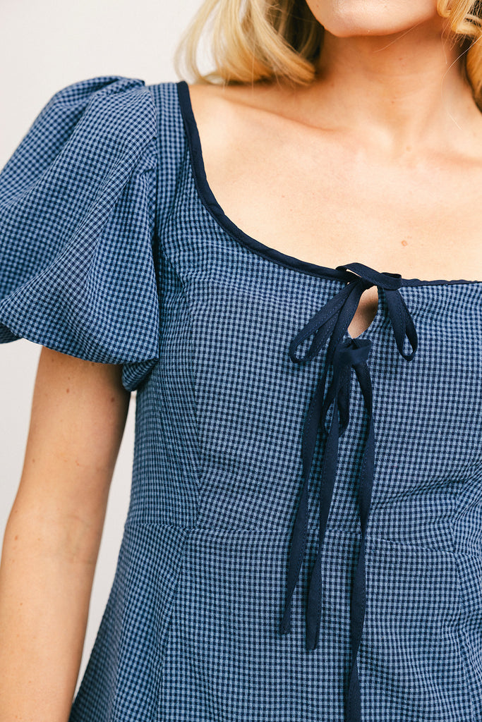 charlie puff sleeve dress
