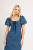 charlie puff sleeve dress