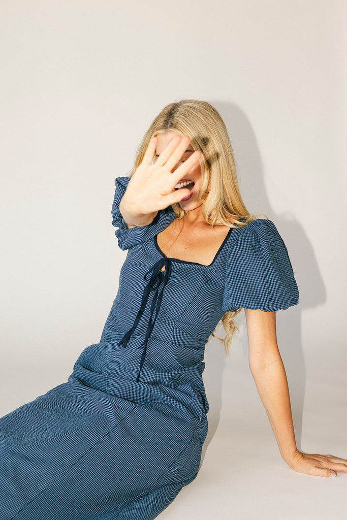 charlie puff sleeve dress