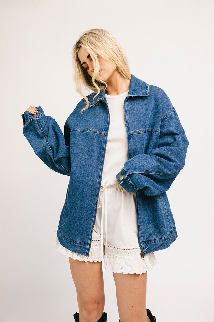 georgie jacket // denim *zoco exclusive*