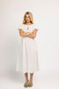 marloe midi dress // white *zoco exclusive*