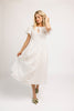 marloe midi dress // white *zoco exclusive*