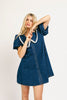 poppy collared dress // denim darling *zoco exclusive*