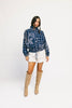 trilby denim jacket // paisley