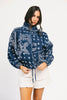 trilby denim jacket // paisley