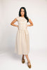 heirloom button midi dress // natural *zoco exclusive*