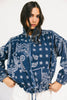 trilby denim jacket // paisley