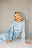be right there mesh dress // blue *zoco exclusive*