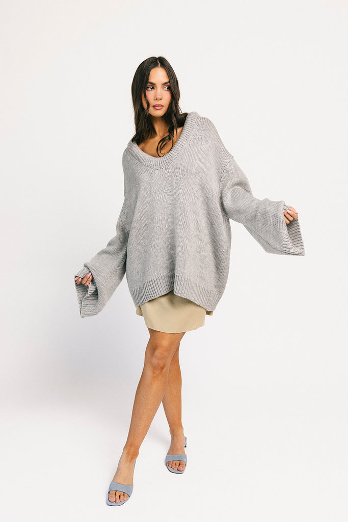 boxy billie // grey *zoco exclusive*