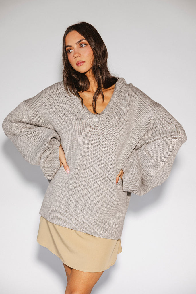 boxy billie // grey *zoco exclusive*