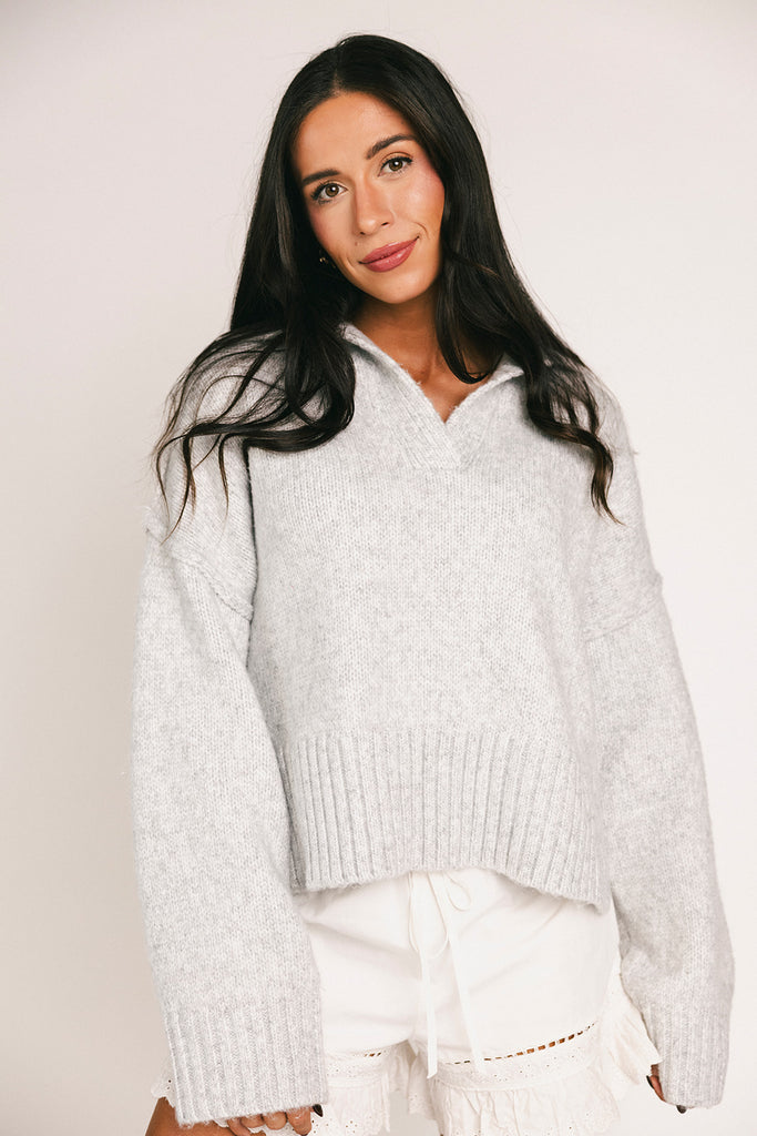 perfect sweater // grey