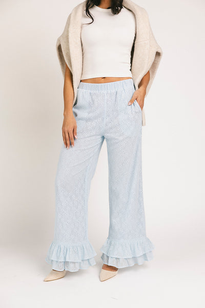 your turn pants // blue lace *zoco exclusive*