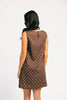 sicily linen mini dress // mocha dot *zoco exclusive*