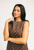 sicily linen mini dress // mocha dot *zoco exclusive*