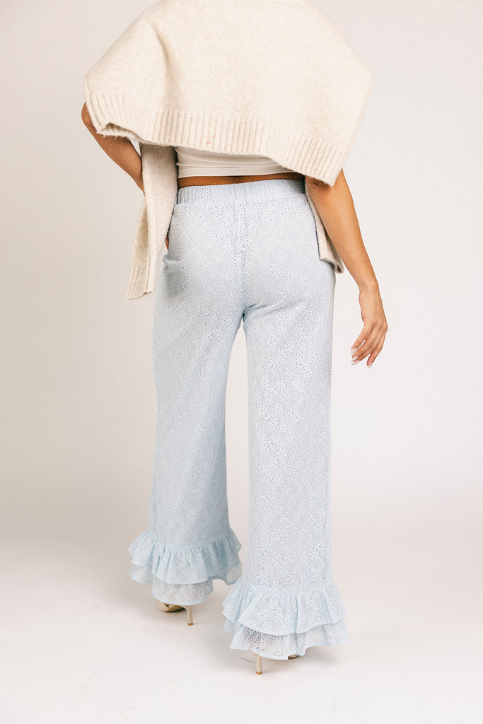 your turn pants // blue lace *zoco exclusive*