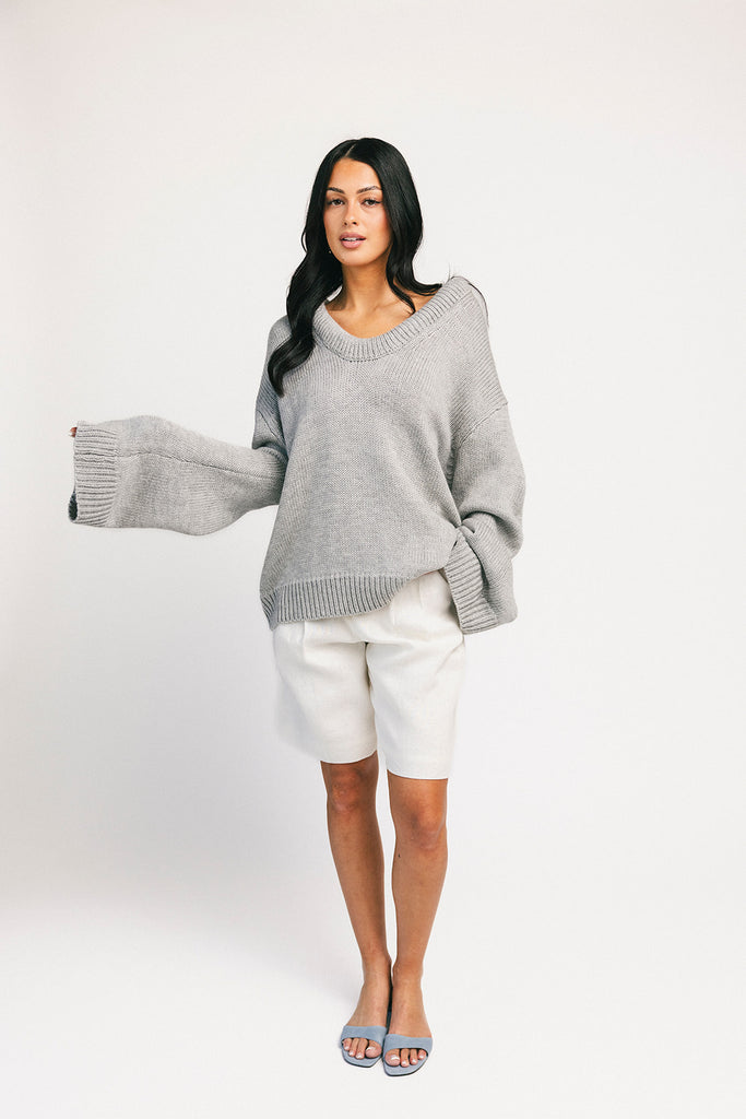 boxy billie // grey *zoco exclusive*