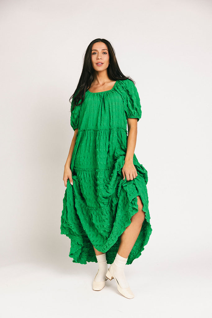 daymaker dress // kelly green *zoco exclusive*