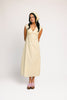 i got you babe midi dress // butter yellow *zoco exclusive*