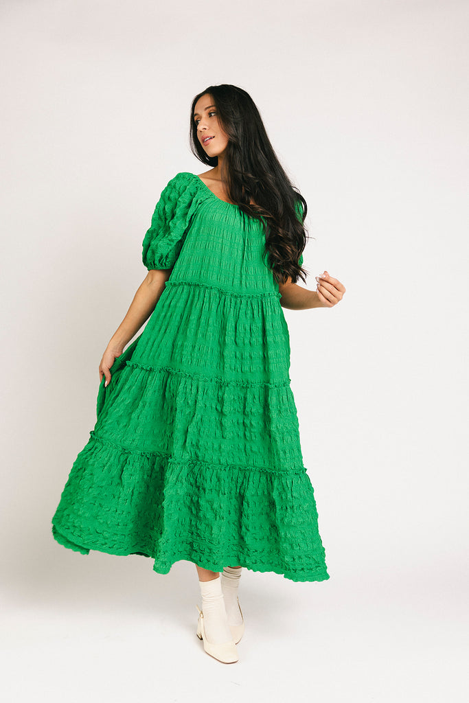 daymaker dress // kelly green *zoco exclusive*