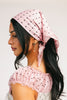 sorel scarf // pink polka dot *zoco exclusive*
