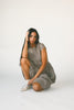 heirloom midi dress // brown gingham *zoco exclusive*
