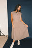heirloom midi dress // brown gingham *zoco exclusive*