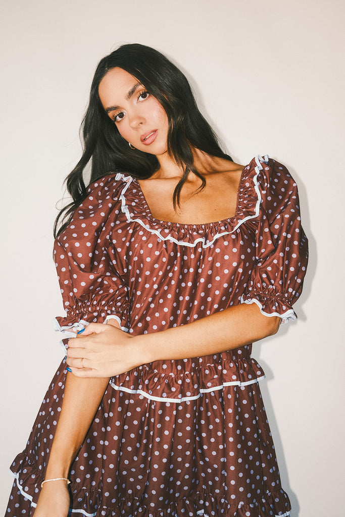 daymaker dress // cocoa pop *zoco exclusive*