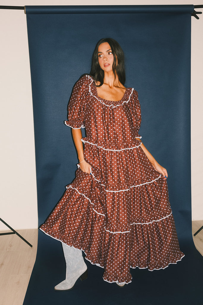 daymaker dress // cocoa pop *zoco exclusive*