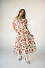 daymaker dress // red floral *zoco exclusive*