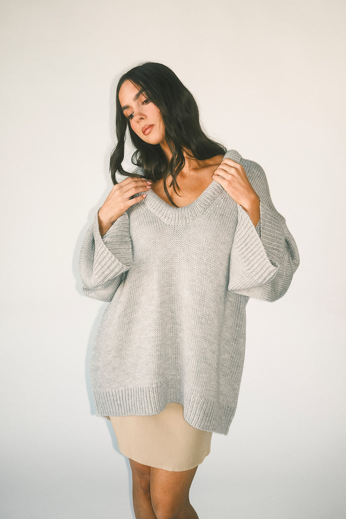 boxy billie // grey *zoco exclusive*